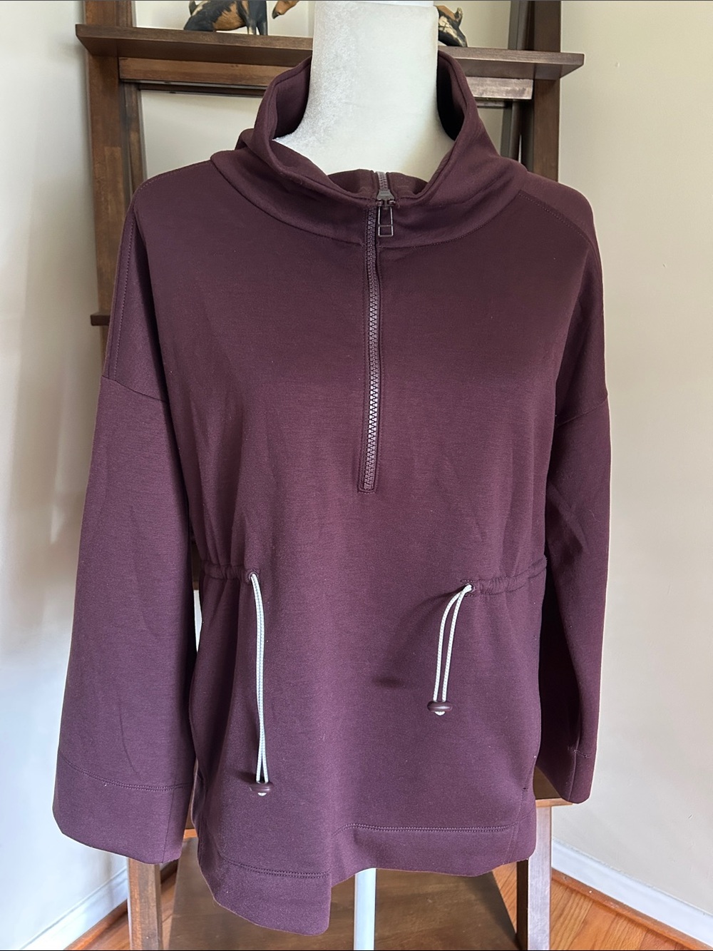 Women's Half-Zip Shacket  - Anthropologie Saturday Sunday